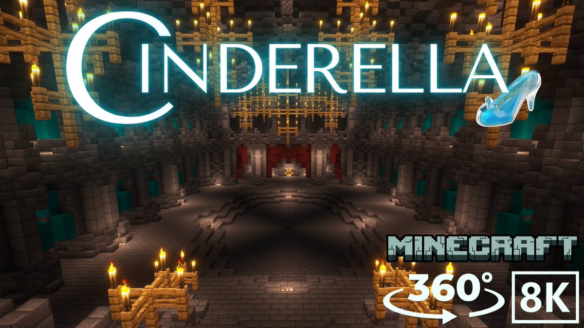 grape_piyo's tweet image. Youtube投稿5本目！
🏰実写版『シンデレラ』 をモチーフにしたマイクラworldを探検！

村からスタートし、王子様の城へ。特に舞踏会の会場は圧巻です👀
360° 8K動画なので、自分で視点を自由に動かせます💪
🔗youtu.be/OfY26WUTI1Y?si…

#Youtube #シンデレラ #360video #8Kvideo #Minecraft