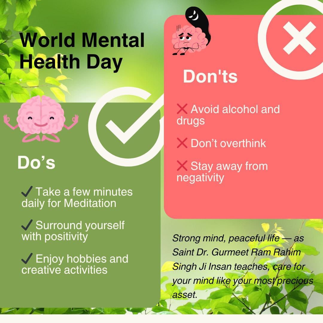 PoojaInsaa77's tweet image. Mentally challenged individuals are seen roaming the streets, and people mistreat them. Meanwhile, inspired by Saint Gurmeet Ram Rahim Singh, DSS followers treat mentally challenged individuals and send them home.
#FamilyReunion #MentalHealthMatters