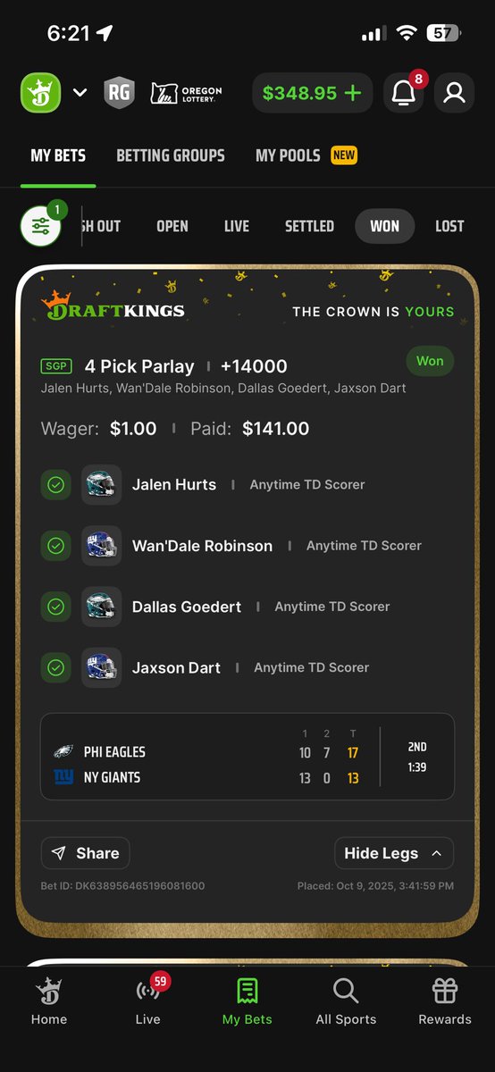 devinn503's tweet photo. @NFLTdowns Wow. https://t.co/Wfk5dr3EEB