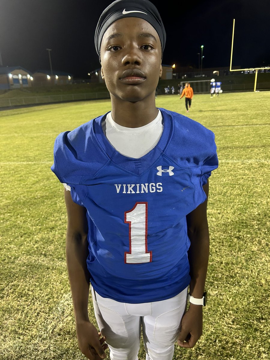 VBDMEDIA's tweet photo. Player Of The Game  Wk 6‼️

 Trey Smith ( QB,SS)
Wait a absolute great game from this young baller putting the team on his back in a dog fight, despite the lost he kept his head high.

2tds 
85 Rushing 
230 passing 
3 PBU
1 force Fumble

@Treysm1thh 
@pepman704 
@charlottepreps https://t.co/Jnj0MvOWr2