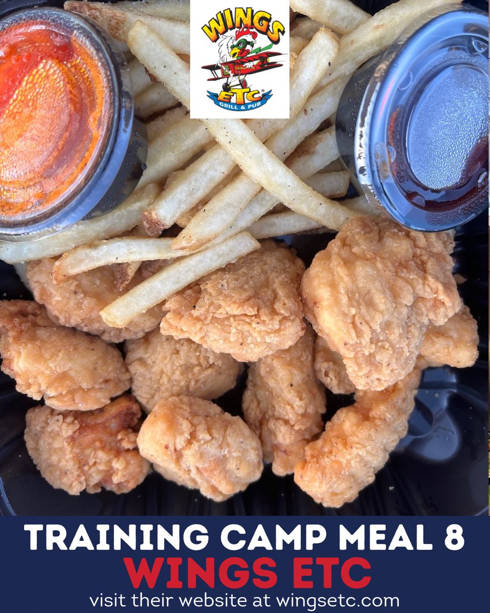 Thank you to Wings ETC for providing our guys with dinner after Day 3 of Camp!

For more information about their restaurant, visit their website at wingsetc.com!

#LetsGoBolts | #WhoseHouse
