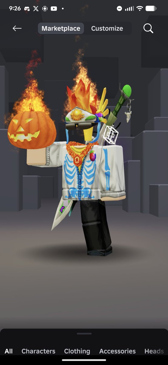 Guys what do you think of my avatar on Roblox? Is it a bit too much or is it perfect? Let me know please. #ROBLOX