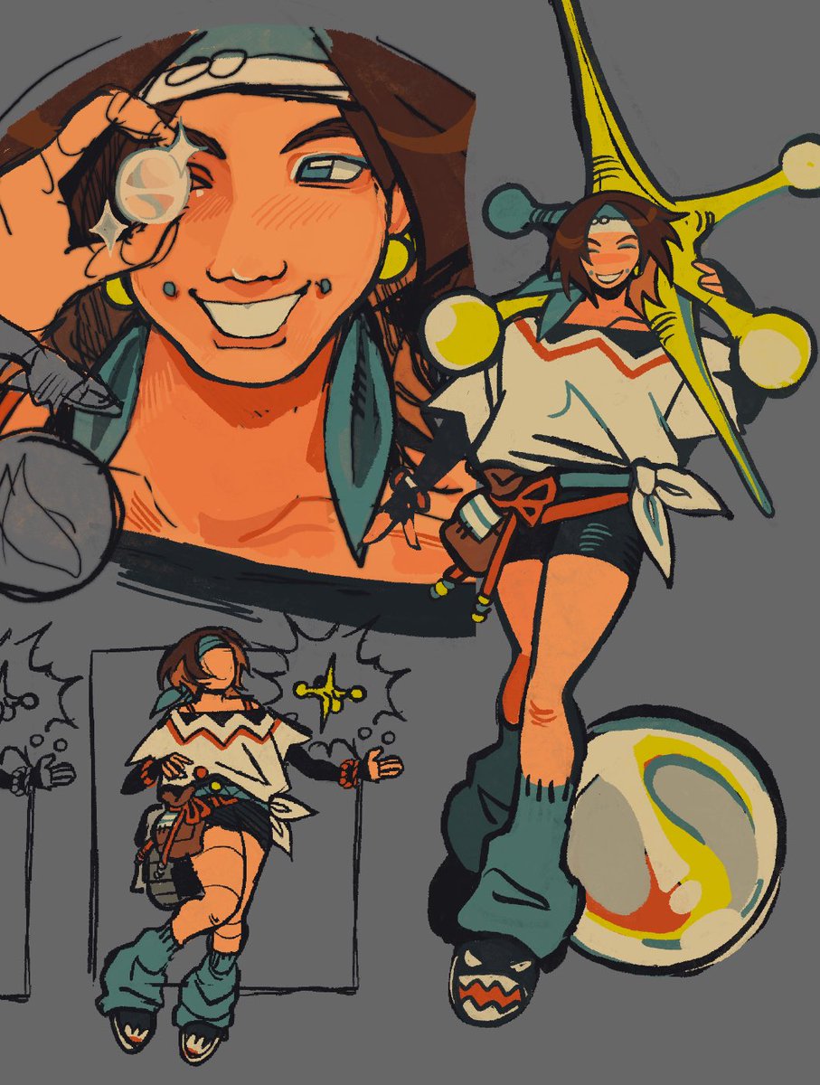 I named her Kamie 

Vital Instrument - Jax and Marbles 

A very fun loving cleaner who can’t stay in one spot. She’s always off on longer missions and whenever she’s back she doesn’t stay long. 

She makes lots a friends a long the ways, lots of people know her name.