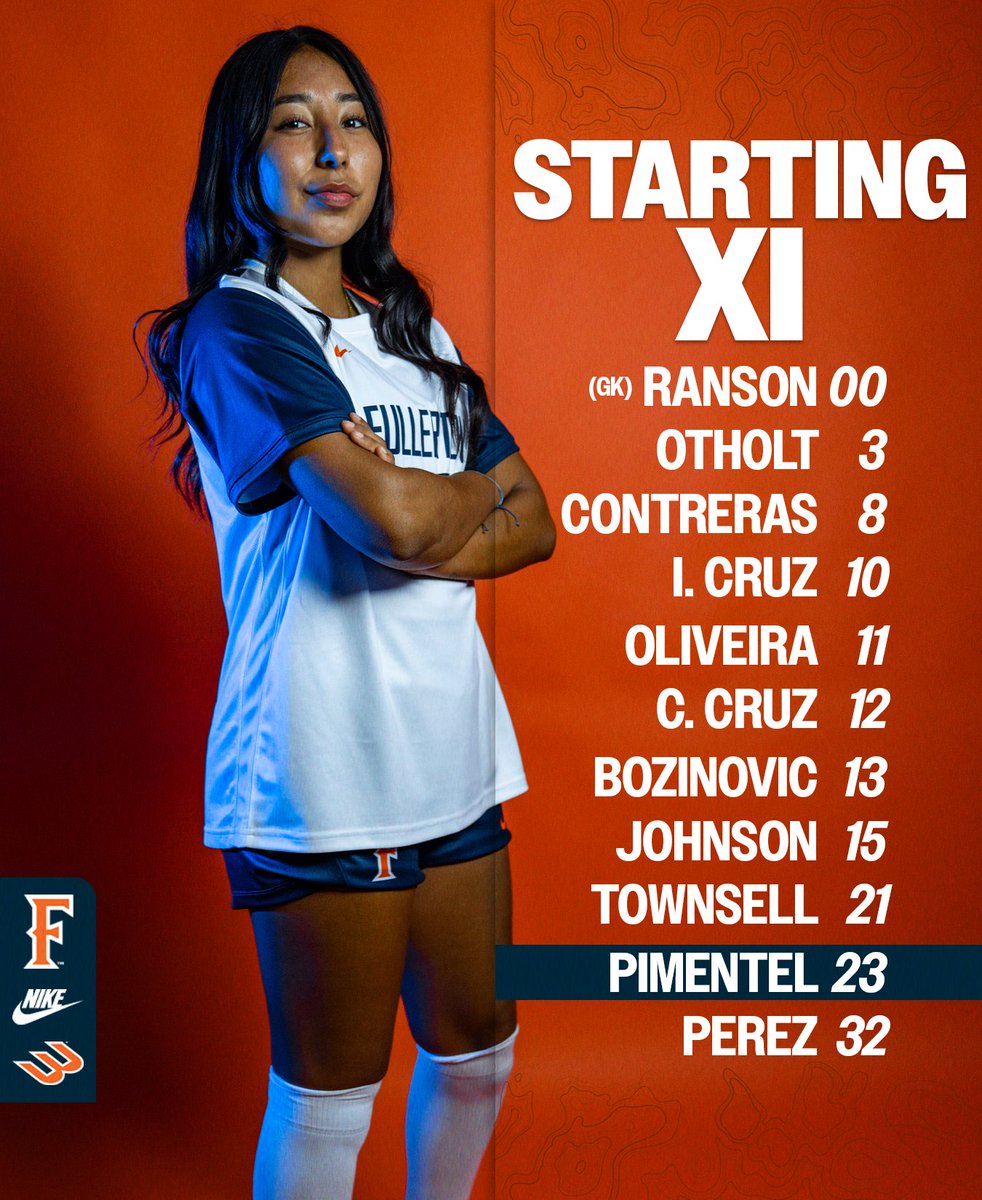 Starting XI vs UC Santa Barbara

#TusksUp