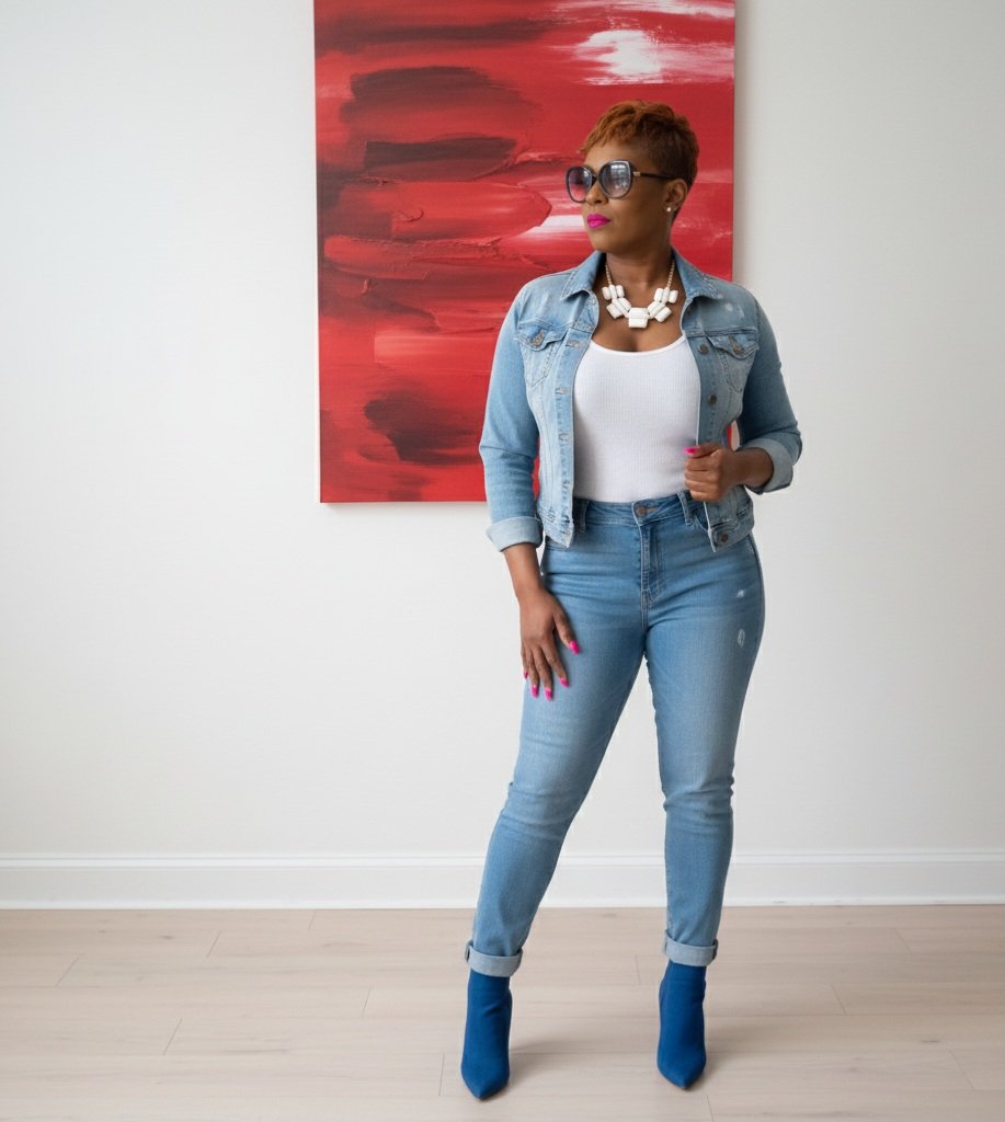 Tough as the thread, solid as the wear. 

Be denim.

#denimlook #style #chicsta