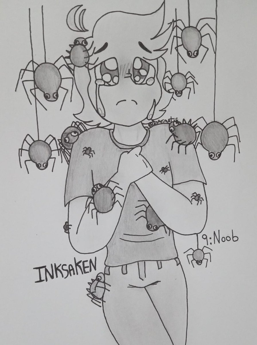 Inarimatic's tweet photo. Baby boy noob spider #inktober #inksaken #noob #forsaken #roblox https://t.co/J3ta0vw0Ub