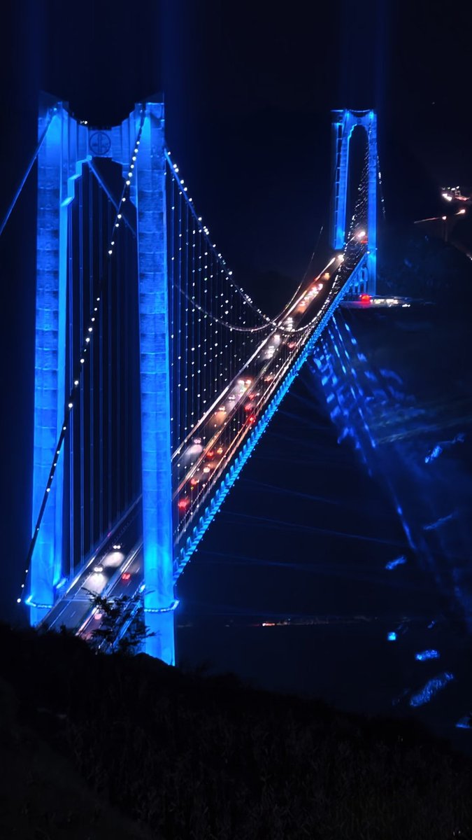 花江峡谷大桥0元最佳观景台夜景💙