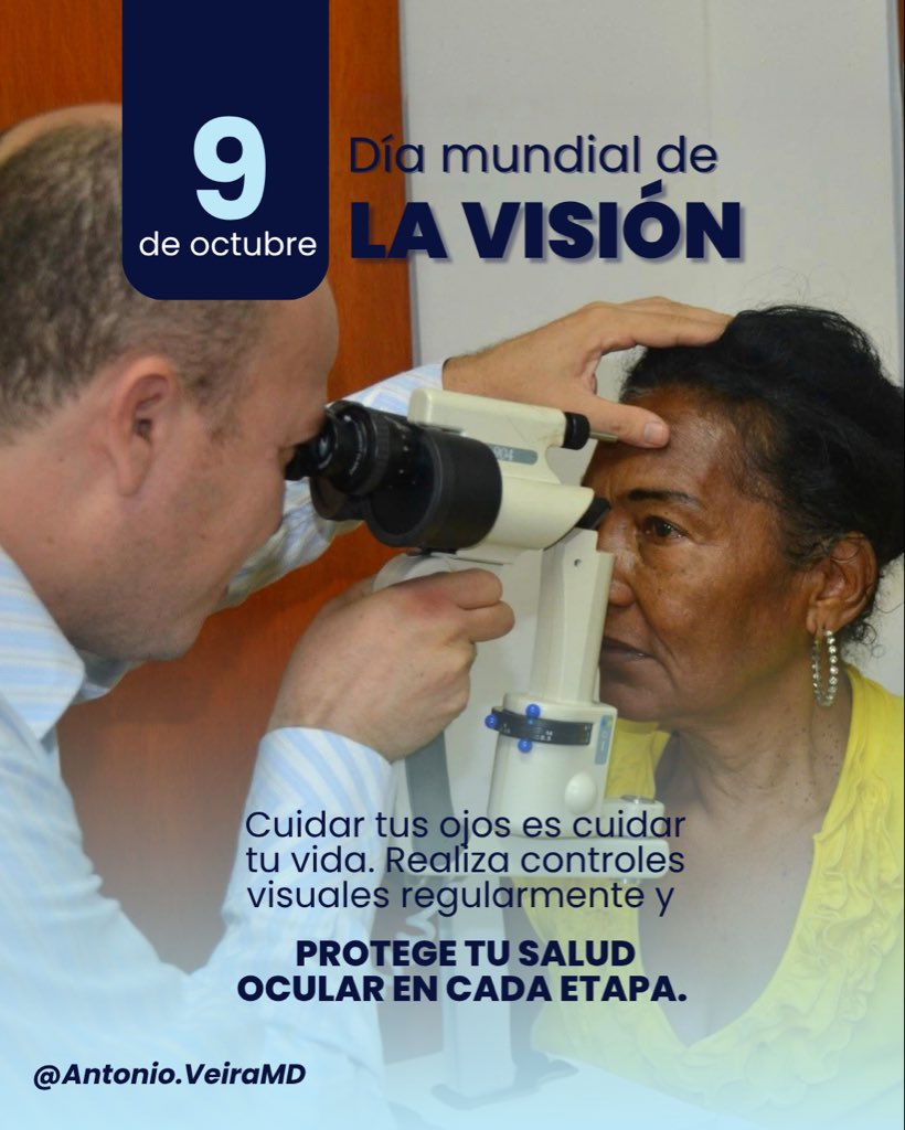 En el Día Mundial de la Visión, recordamos que ver bien es un derecho, no un privilegio. 👀

👉 Desde el Hospital Universitario Departamental de Nariño, reafirmamos nuestro compromiso con la salud visual de nuestra comunidad, promoviendo la prevención, el diagnóstico oportuno y