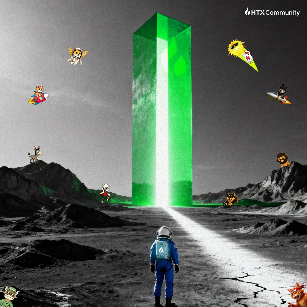 HTXCommunity's tweet image. 🌞 GM degens & dreamers!!
#HTX astronauts are vibing near the green gate to gains 💚
Hop in before it closes 😏