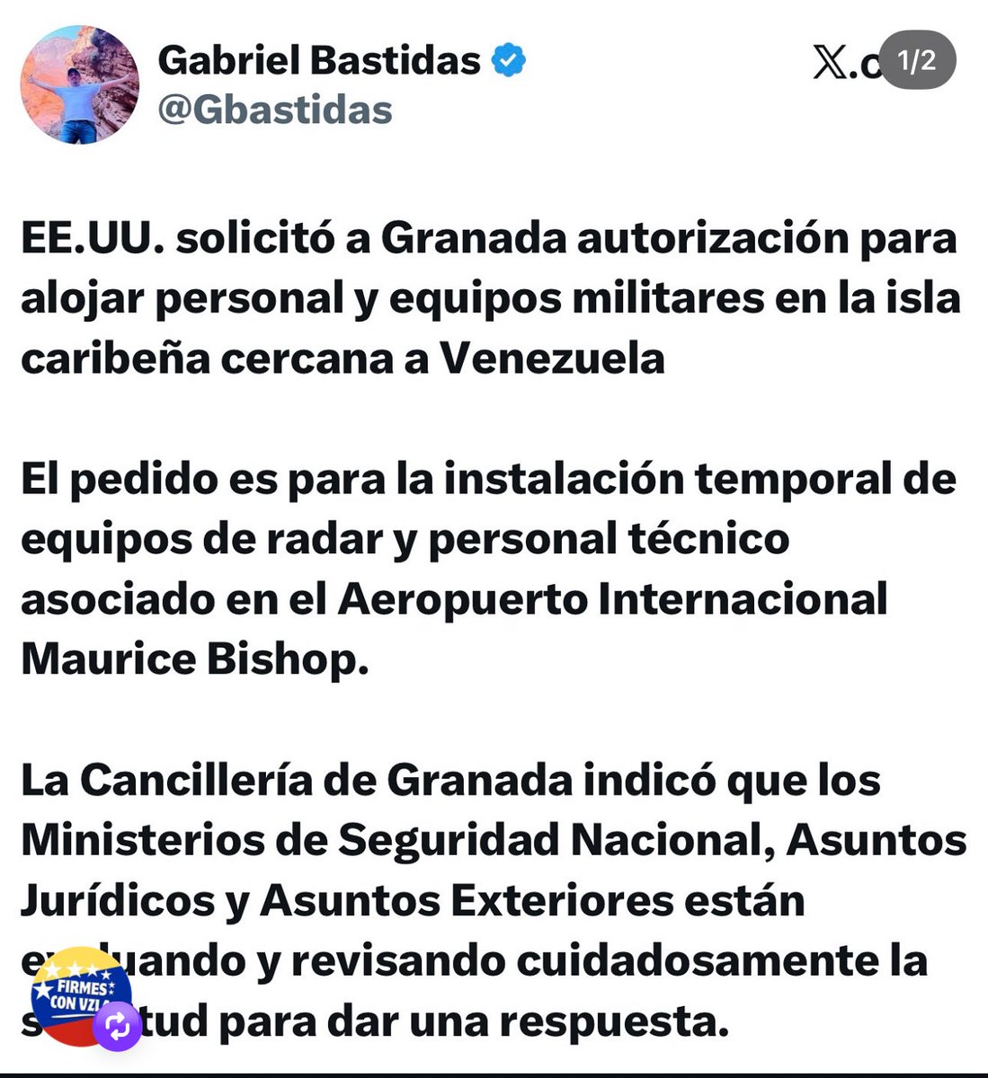 MartaEscalona65's tweet image. Es #HastaElFinal
#EstaPasando 
#VenezuelaLibreDeDictadura