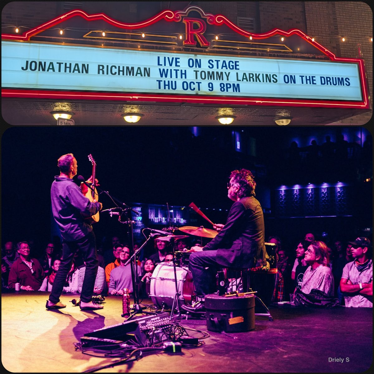 The Roxy Theatre (@roxysaskatoon) on Twitter photo TONIGHT:
LIVE! On Stage:
Jonathan Richman with Tommy Larkin's on the drums!
If you don't already have your tickets, you can so purchase them at the door for $40! TONIGHT:
LIVE! On Stage:
Jonathan Richman with Tommy Larkin's on the drums!
If you don't already have your tickets, you can so purchase them at the door for $40!
