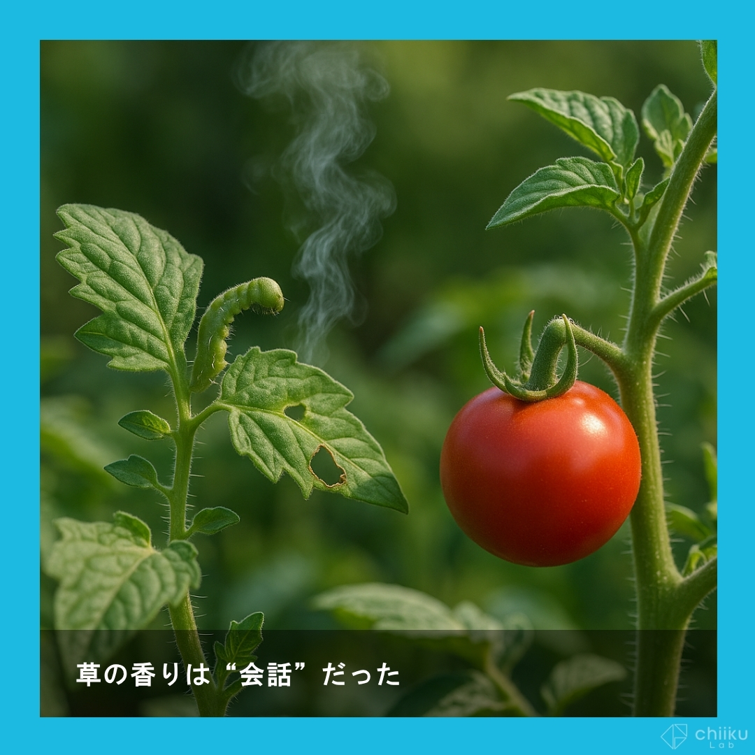 【最新投稿／植物同士の会話】
京都大学の研究で、草の“青い香り”が植物どうしの会話だとわかってきました。
子どもに話したくなる自然の不思議を紹介しています。
👉instagram.com/p/DPnDZokEpZu/…

・
#知育ラボ #chiikulab #植物の不思議 #京都大学 #親子で学ぶ #自然観察 #学び #探究心