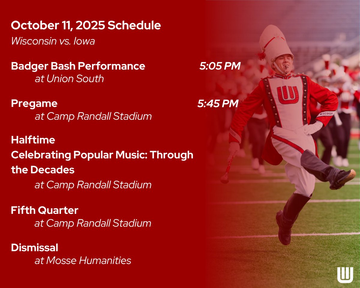 As part of the Homecoming celebrations, we’re turning back the clock, and turning up the volume, with some of the biggest hits through the decades! 

#EatARock #OnWisconsin