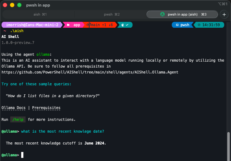 imorrish's tweet photo. So many open source AI projects to use. https://t.co/h4wn46b6sn was todays learning https://t.co/X3Da6j9JZ1