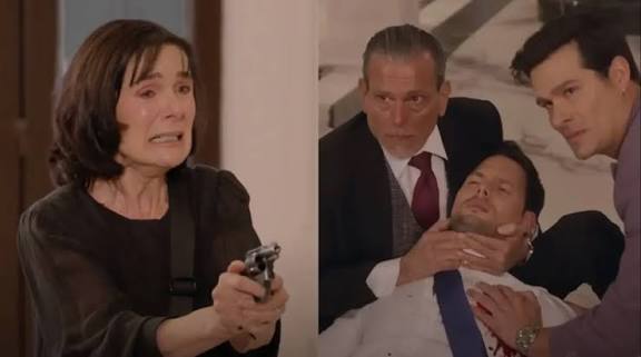 Capítulo cheio de emoção!
Rocío atira sem querer no próprio filho.
#AsFilhasDaSenhoraGarcia