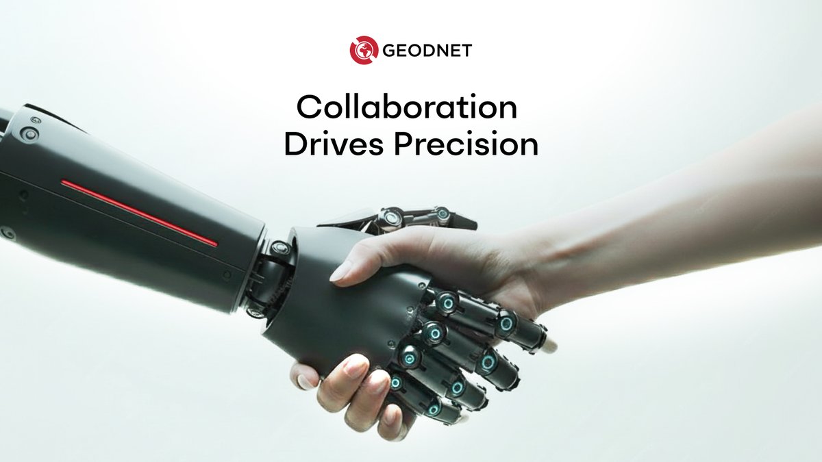 GEODNET_'s tweet image. There’s one element just as vital as the tech itself - Collaboration ✉️