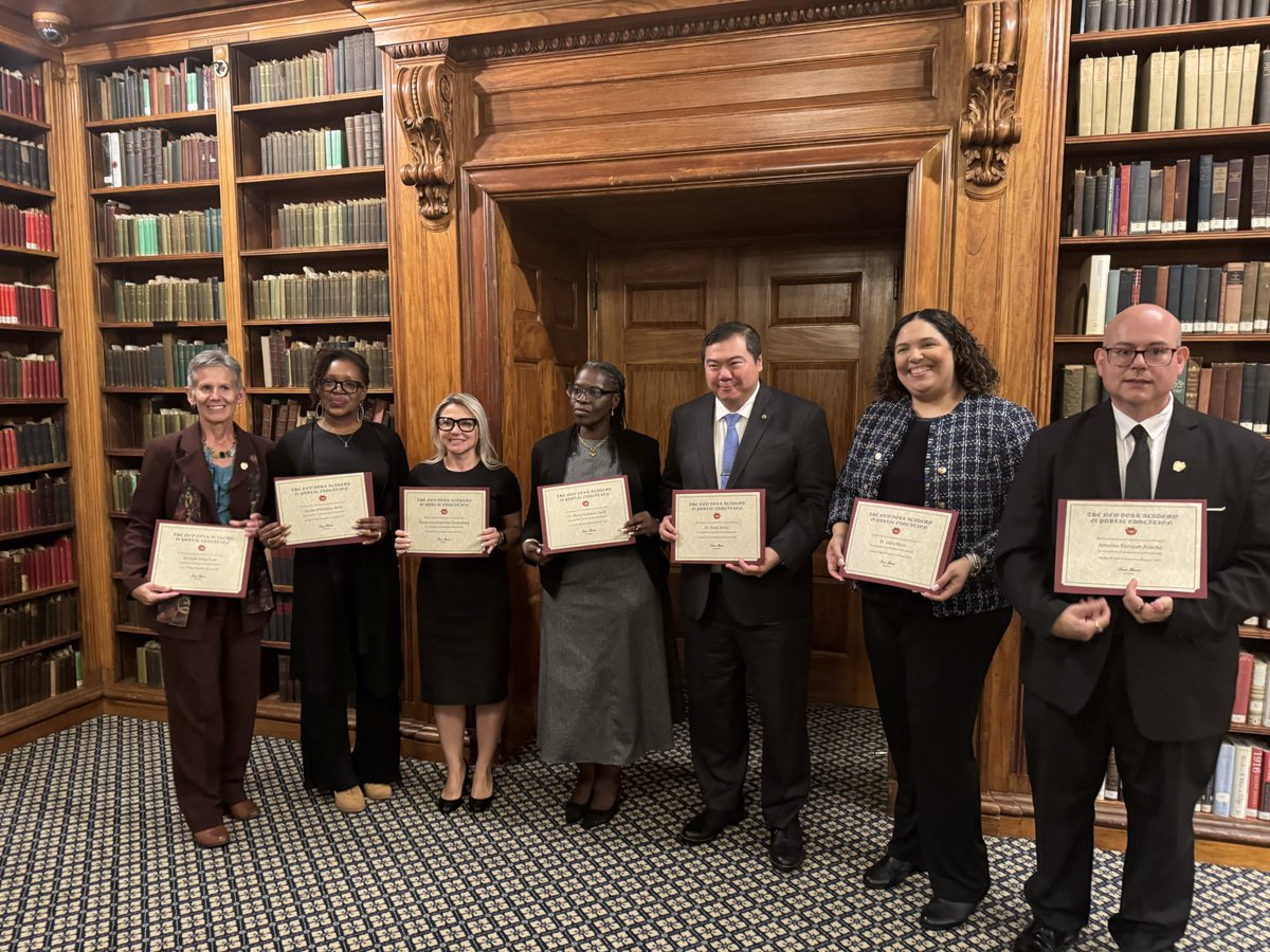 Last night we attended the <a href="/NYAPE1912/">New York Academy of Public Education</a> Dinner, where our very own officer, Stamo Karalazarides Rosenberg, was proudly inducted along with many of our Executive Board members.  A powerful evening celebrating leadership, service, and the spirit of CSA.  <a href="/FollowCSA/">CSA</a> <a href="/owe_csa/">owe of csa</a>