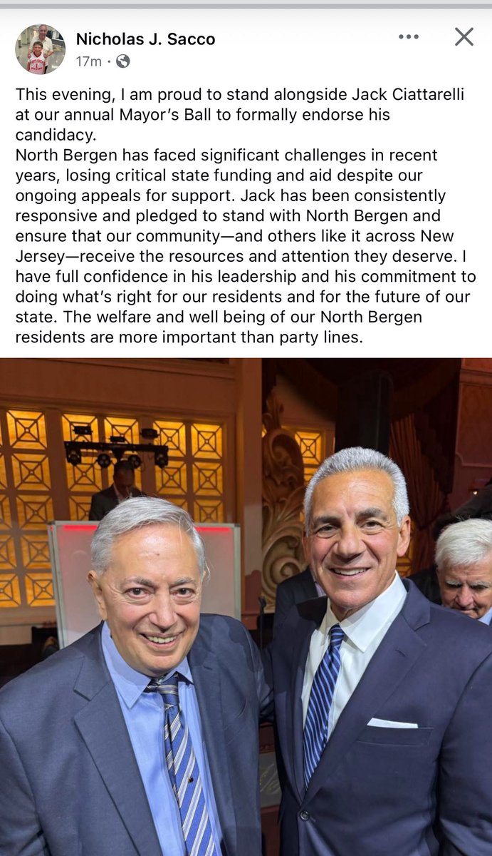 muricaDaBeaut's tweet photo. This is shocking. Jack should have this in the bag now.    Lose Hudson County (and they cross party lines), lose elections. https://t.co/nn6AuIvbBe