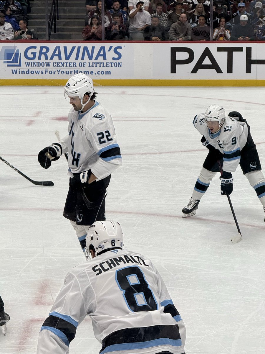 YourMomsHockey's tweet photo. Sorry to tell the haters, but Schmaltz has had some really excellent plays tonight. #UTAvsCOL https://t.co/xusaZG0bTf