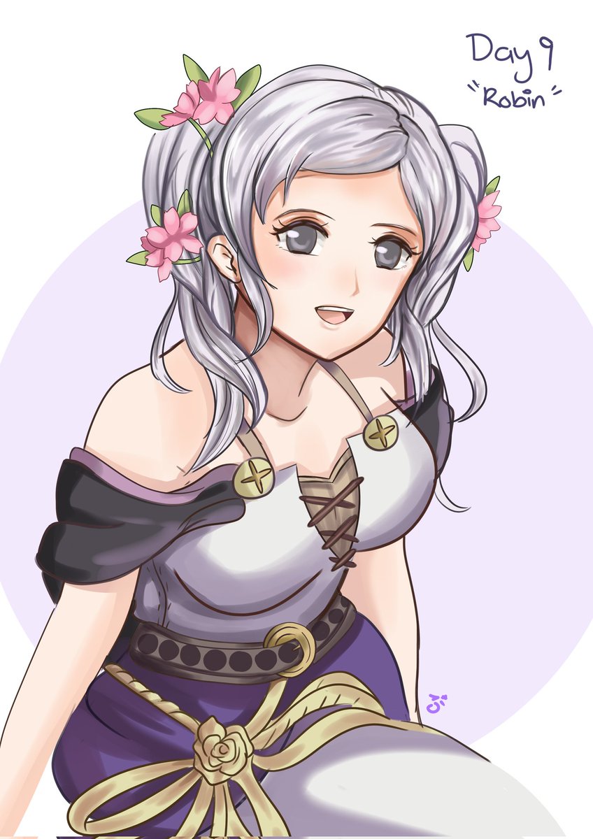💞 Inktober 2025 – Day 9 💞
Robin (F) – Festival of Devotion

Warm smiles, soft light, and quiet strength. ✨
Even tacticians need a little heart. 💐

#FireEmblem #Inktober2025