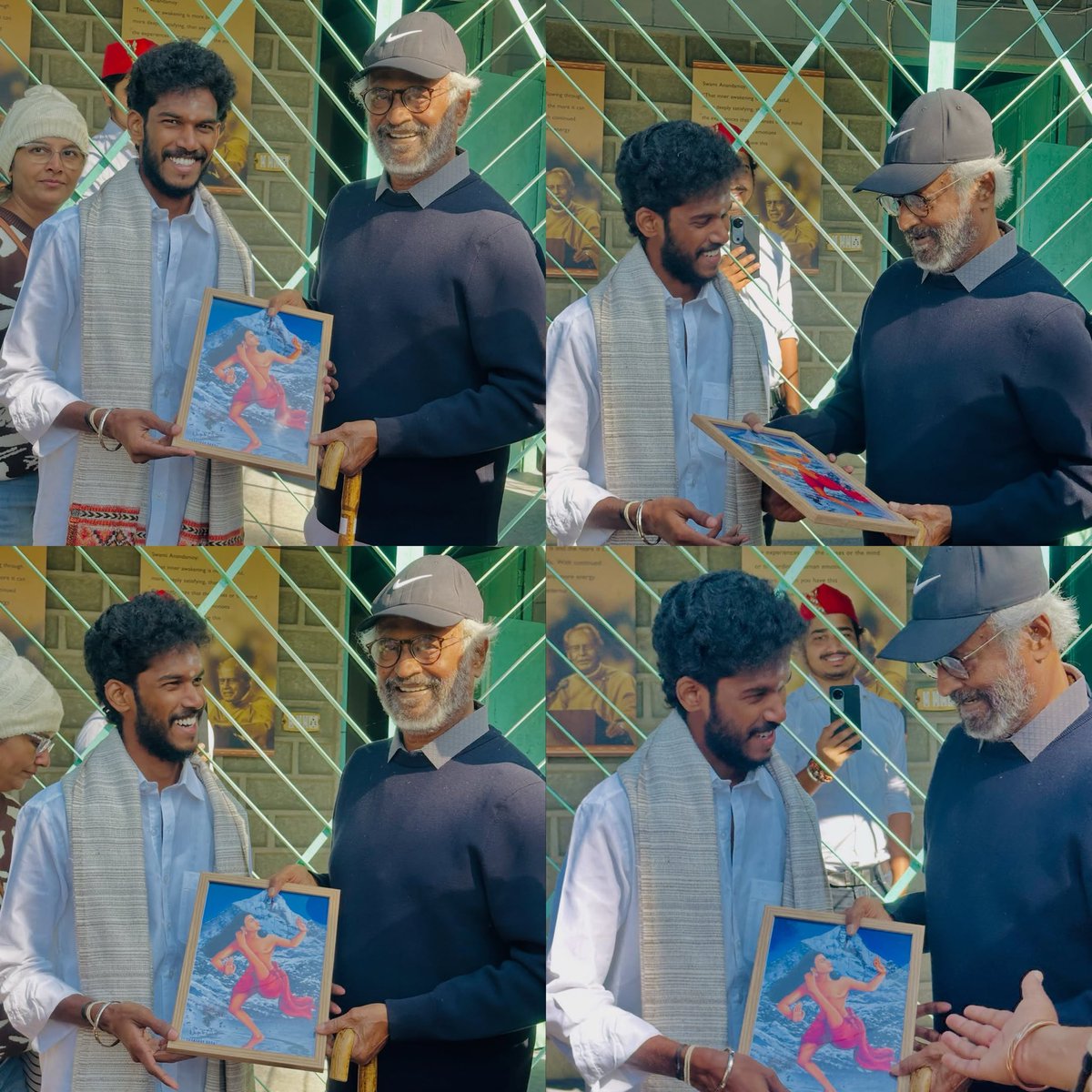 Fan met #Thalaivar at Himalayas ❤️

#Rajinikanth | #SuperstarRajinikanth | #Superstar <a href="/rajinikanth/">Rajinikanth</a>