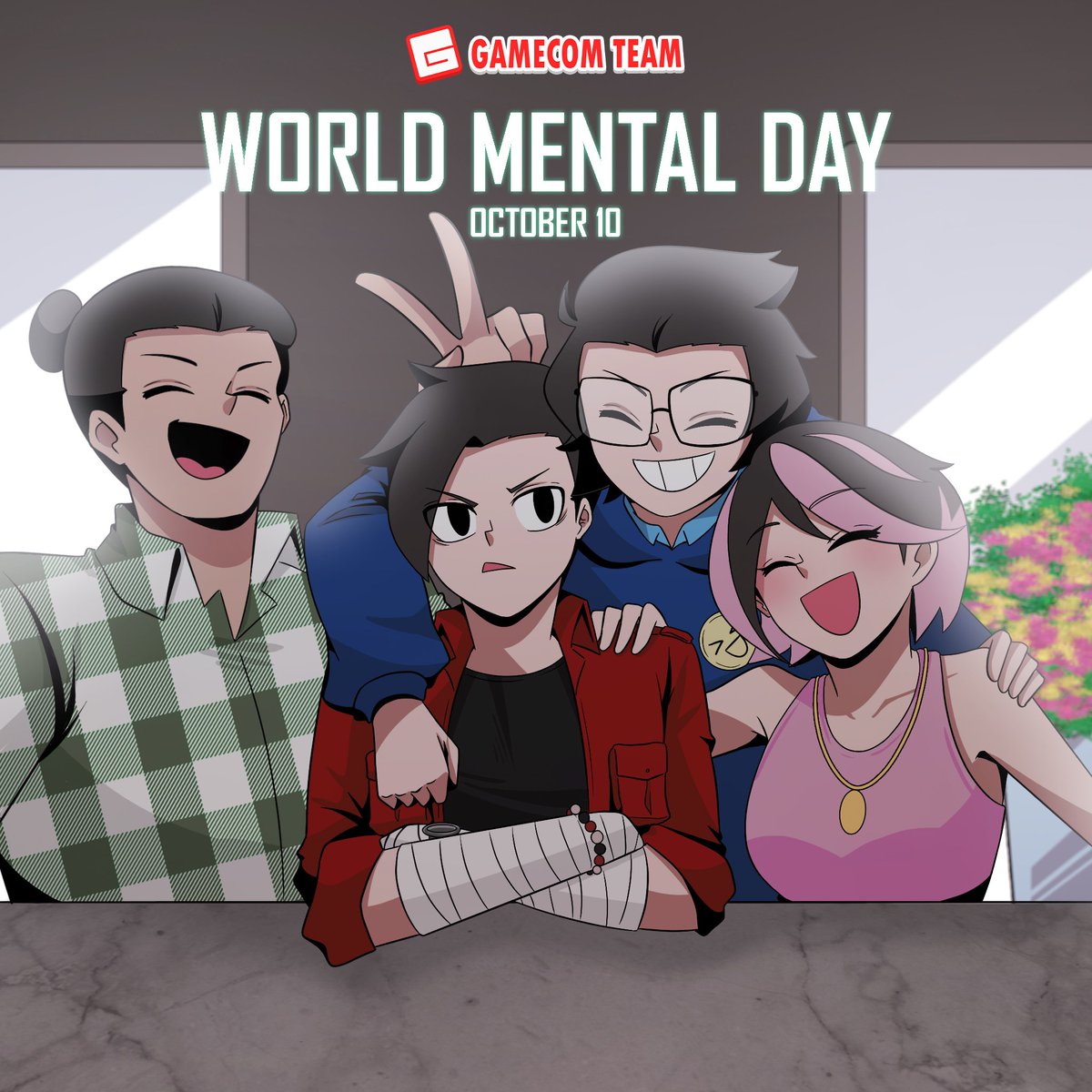 🧠World Mental Health Day!
Let’s remind ourselves that taking care of our mind is just as important as taking care of our body 
Especially before we fight!

Play Troublemaker 2 Now on Steam:
store.steampowered.com/app/2479770/Tr…

Dare to Dream! Beyond Dream!
Stay Tune, Stay UwU

#indie