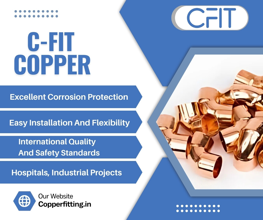 c_fit_copper's tweet image. C-Fit Copper Elbow fittings are built to deliver strong, corrosion-resistant performance while ensuring secure pipeline angles. Suitable for water supply, refrigeration, and medical gas systems with guaranteed efficiency.
copperfitting.in/copper-elbow-f…
#CopperElbow #PipelineSolutions