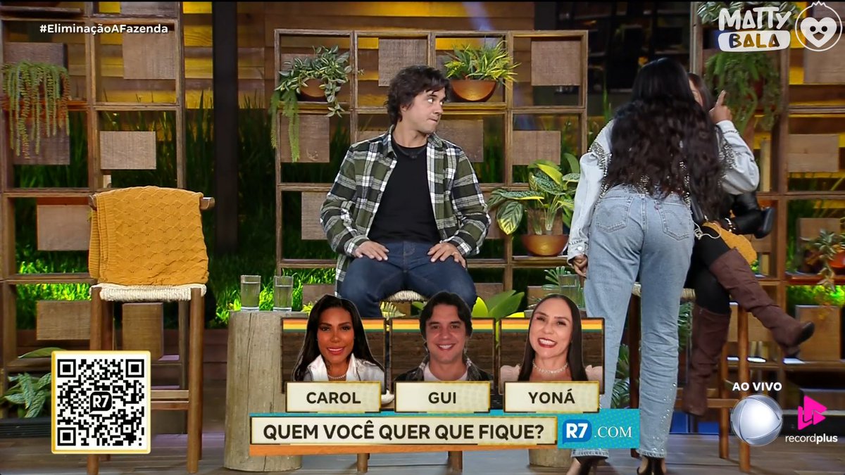 MattyBala's tweet image. Grande participação do Guilherme hoje #EliminaçãoAFazenda