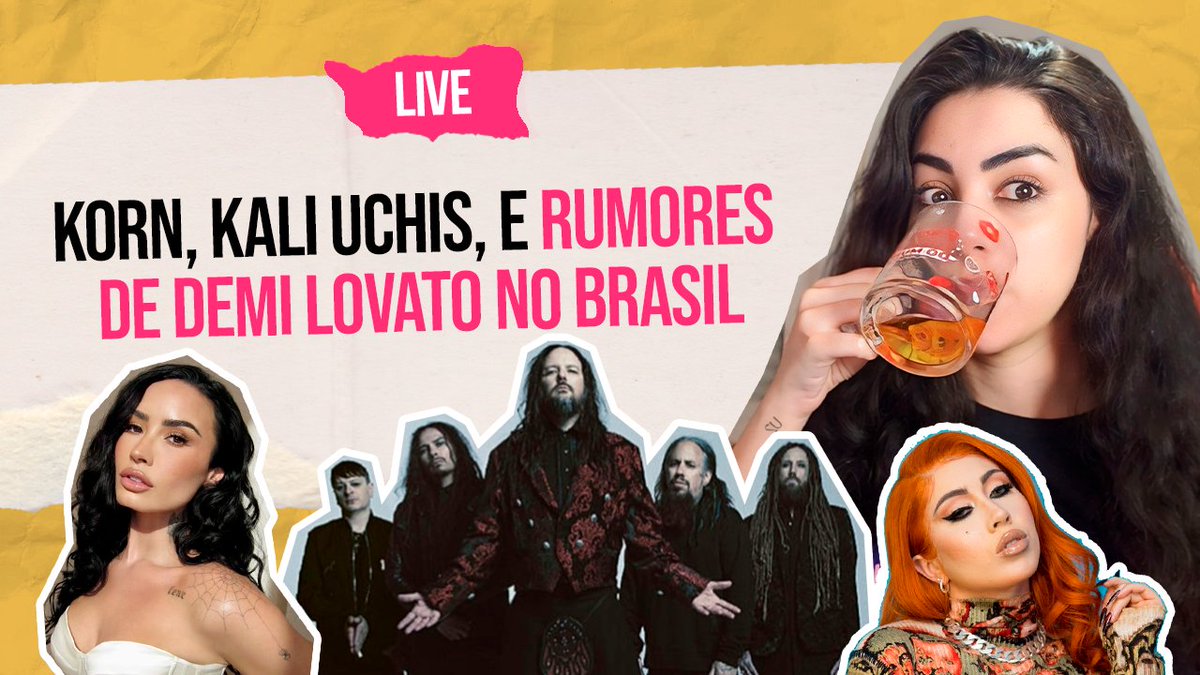 Passei o dia fora e do nada aconteceram 80 coisas kkkk Falamos de Korn, Kali Uchis, Kanye e a história maluca da Demi Lovato. 

Venhammm youtu.be/7UX9SgDdIQA