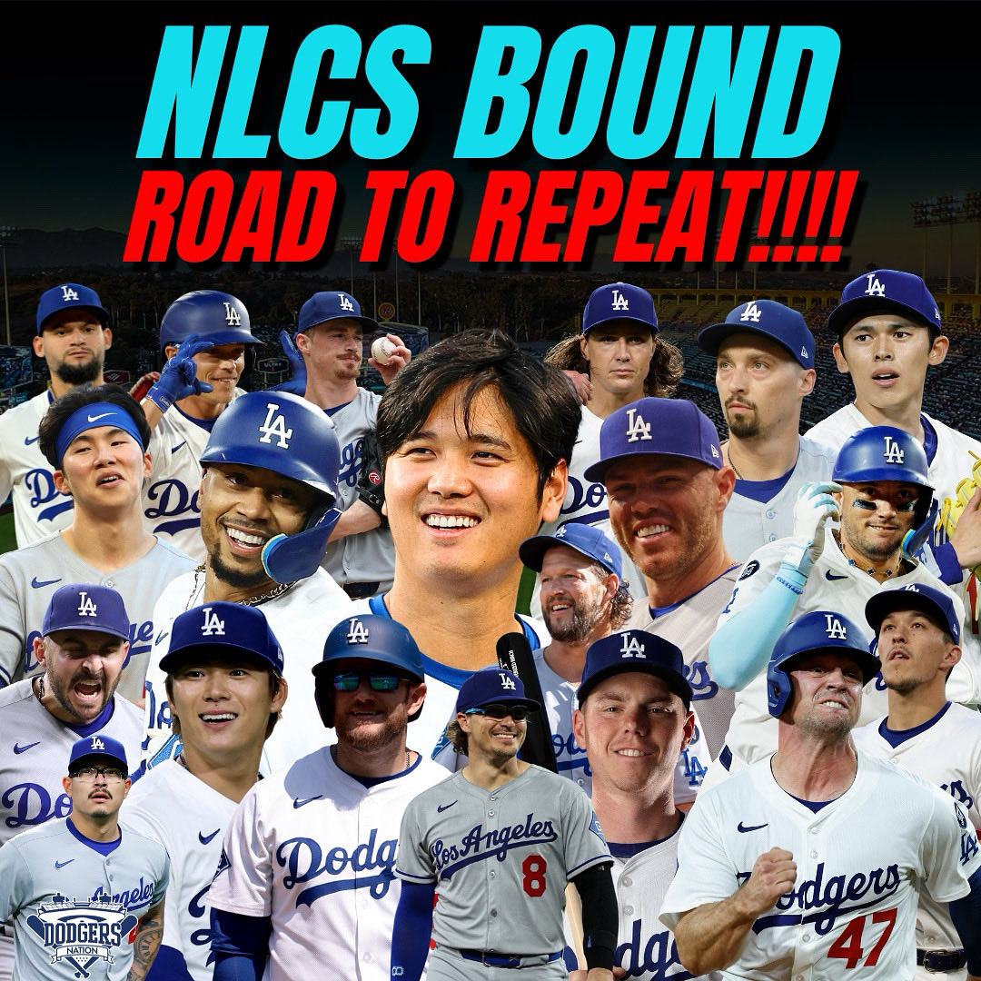 DodgersNation's tweet image. THE DODGERS ARE HEADING TO THE NLCS AFTER TAKING DOWN THE PHILLIES IN 4 GAMES 🔥

It took a Wild Card series and starting off in Philadelphia but LA got the job done.

8 IS THE MAGIC NUMBER FOR THE DODGERS TO GO BACK-TO-BACK 🚨