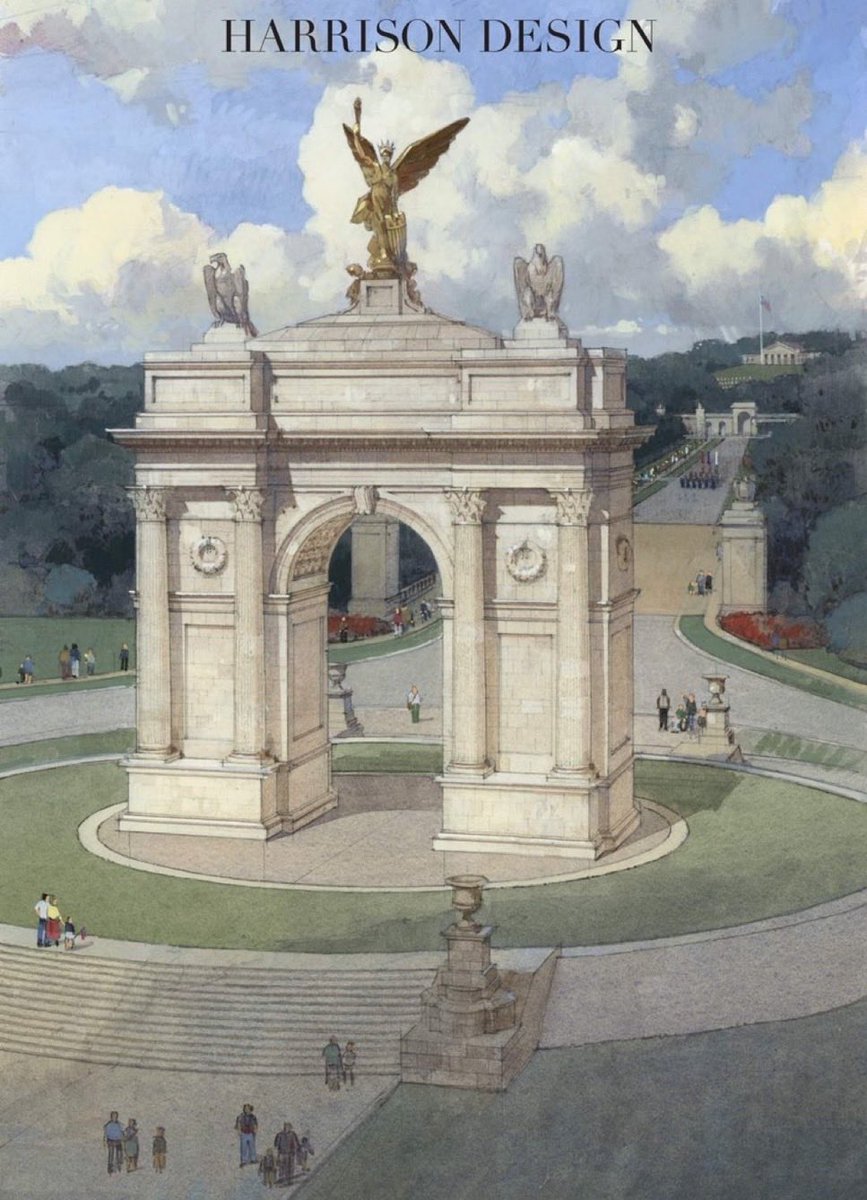 Geiger_Capital's tweet image. The triumphal arch that Trump wants to build in DC for America’s 250th celebration.
We must build great things again. 🇺🇸