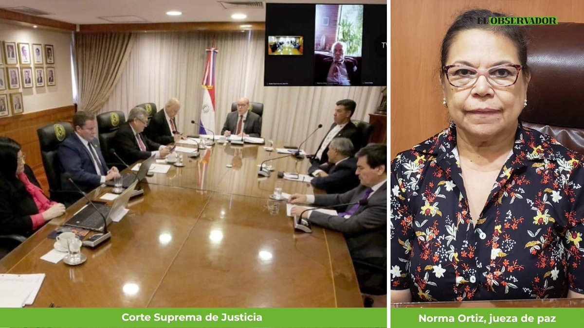 observapy's tweet image. 🟩Estos son los 19 suspendidos del Juzgado de Paz de Luque, en el caso mafia de los pagarés.
🟩Además de la jueza, Norma Ortiz, la Corte suspendió en sus funciones a los siguientes actuarios.
🟩NOTA: short.do/275VI-