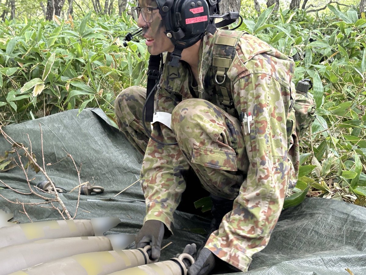 チャレンジ　陸上自衛隊 名寄駐屯地 #第2特科連隊 #第2大隊 は #矢臼別演習場 で大隊訓練検閲
