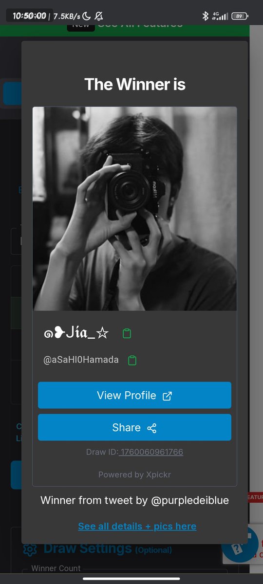 purpledeiblue's tweet photo. Winner minggu ke 2
@aSaHI0Hamada 
@dodoyoungrawr 
@urjievna 
@WonTon_Kims 

Dm aku buat claim nya iaa
Buat yang lain, see u di Jum'at minggu depaan 😍🫶🏻 https://t.co/OvLZZ4rPiz