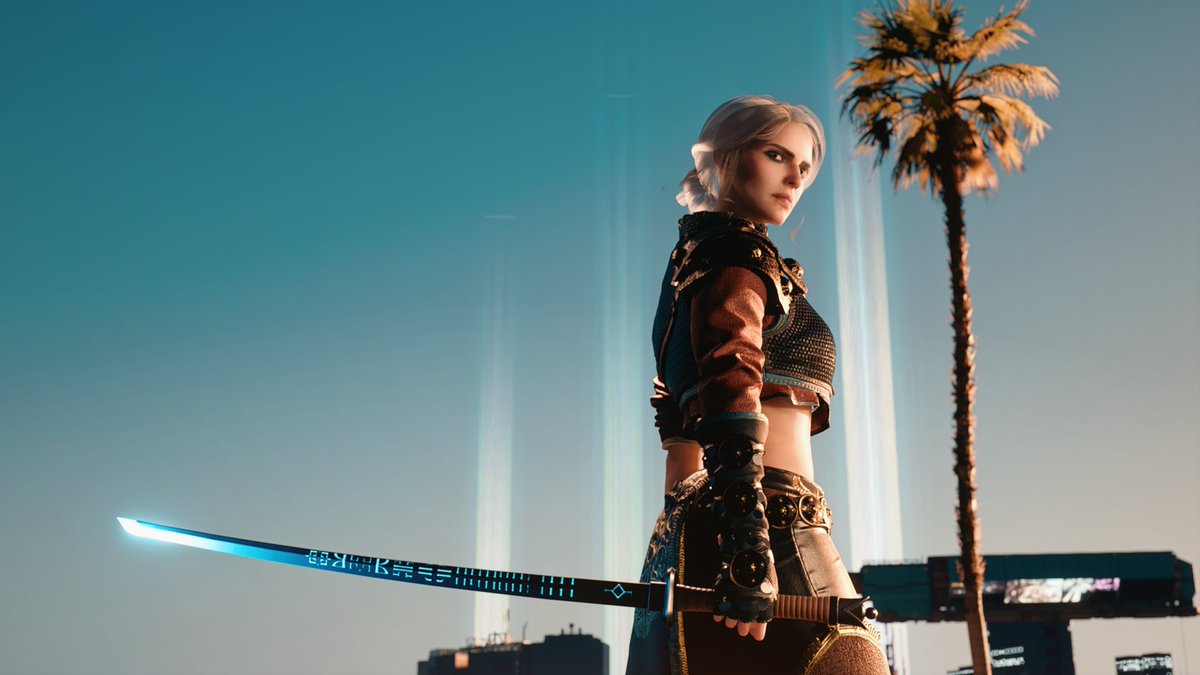 Ciri in Night City