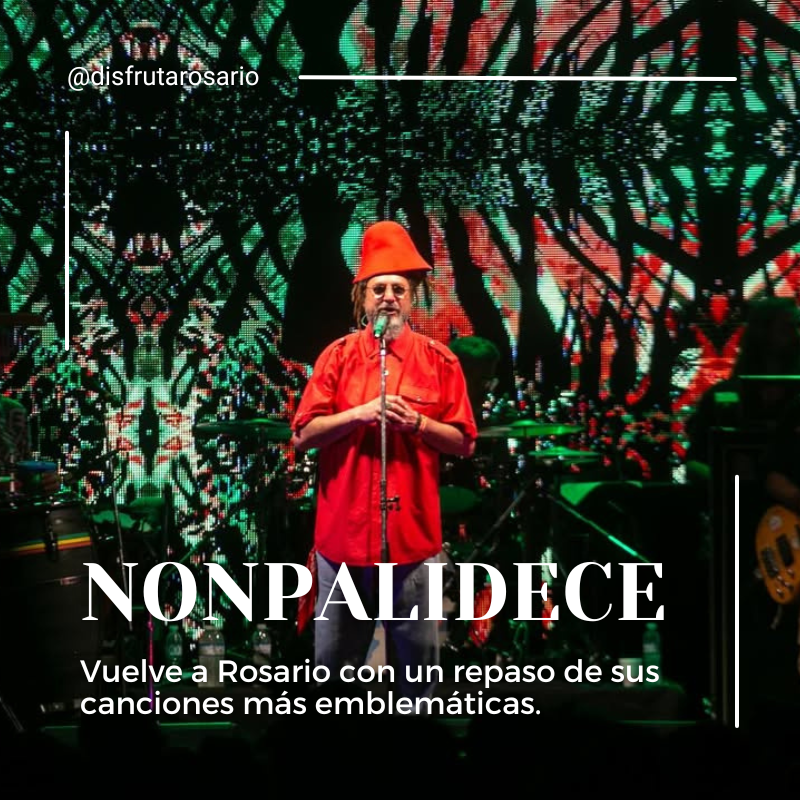 Nonpalidece vuelve a Rosario con un repaso de sus canciones más emblemáticas. Una noche única para sentir el reggae bien cerca.
Tomá nota:
🗓️ Viernes 19 de diciembre
🎟️ Entradas a la venta
Más info 👉  tinyurl.com/3khhx6rh
#disfrutarosario