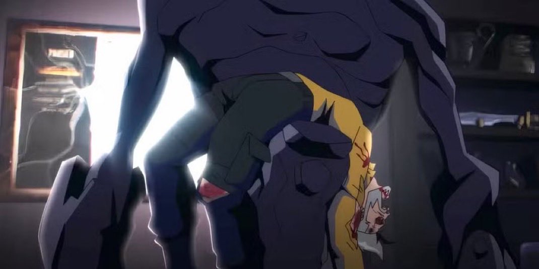 realWokeism's tweet image. after watching the peacemaker finale rick flag deserves worse clayface you dumbass why didn’t you kill him