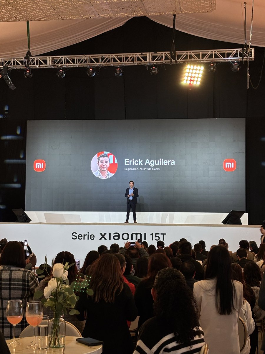En el evento de lanzamiento de <a href="/XiaomiMexico/">Xiaomi México</a> !!