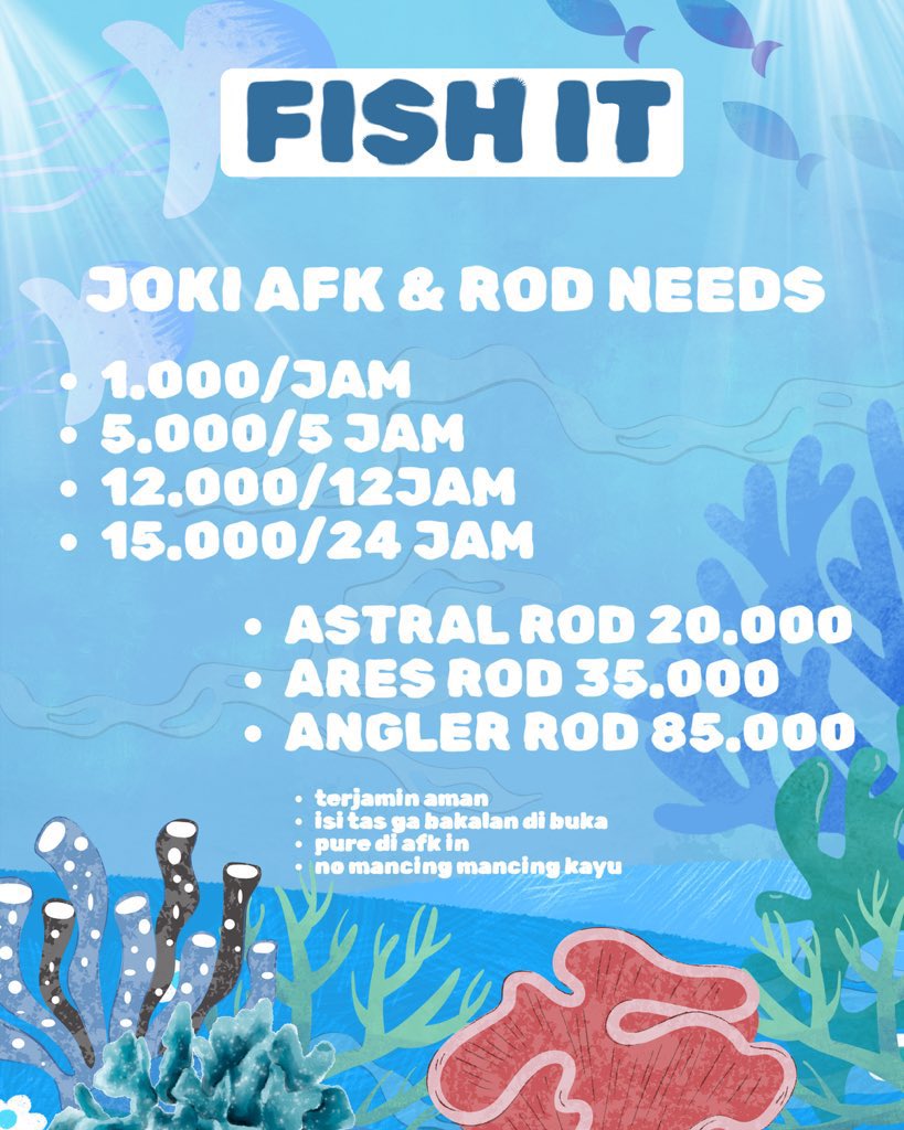 MIHUY – FISH IT tweet media
