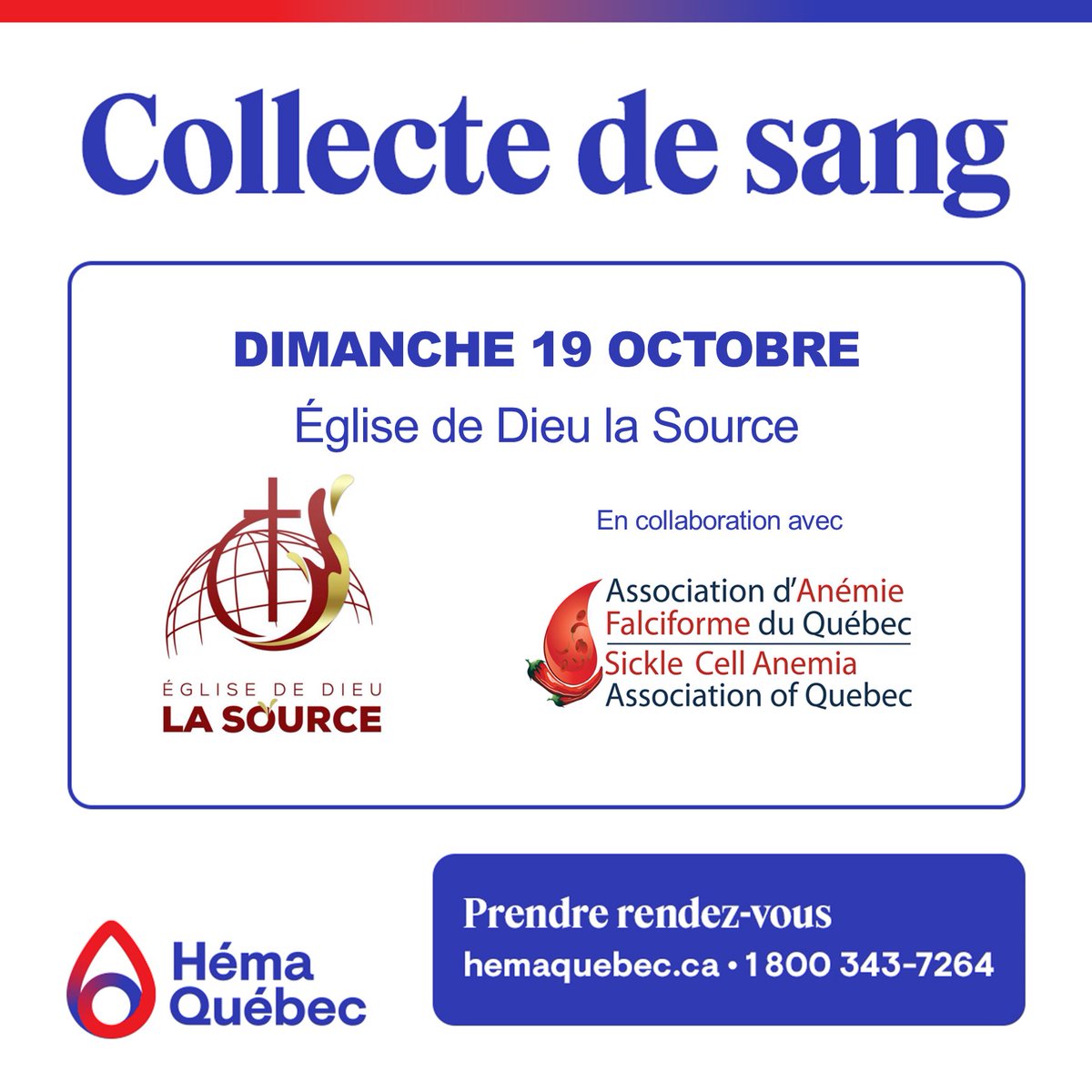 Association d'Anémie Falciforme du Québec tweet media
