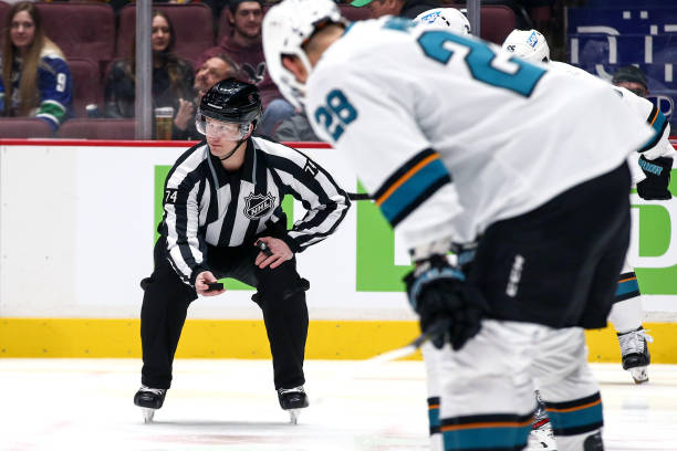 ScoutingTheRefs's tweet photo. Golden Knights vs. Sharks
Referee: Garrett Rank #7 
Referee: Frederick L'Ecuyer #17 
Lines: Trent Knorr #74 
Lines: Brandon Gawryletz #64 
https://t.co/DeINQBz0ly 
#VegasBorn #TheFutureIsTeal #VGKvsSJS #NHL https://t.co/3PhDtIdcbE
