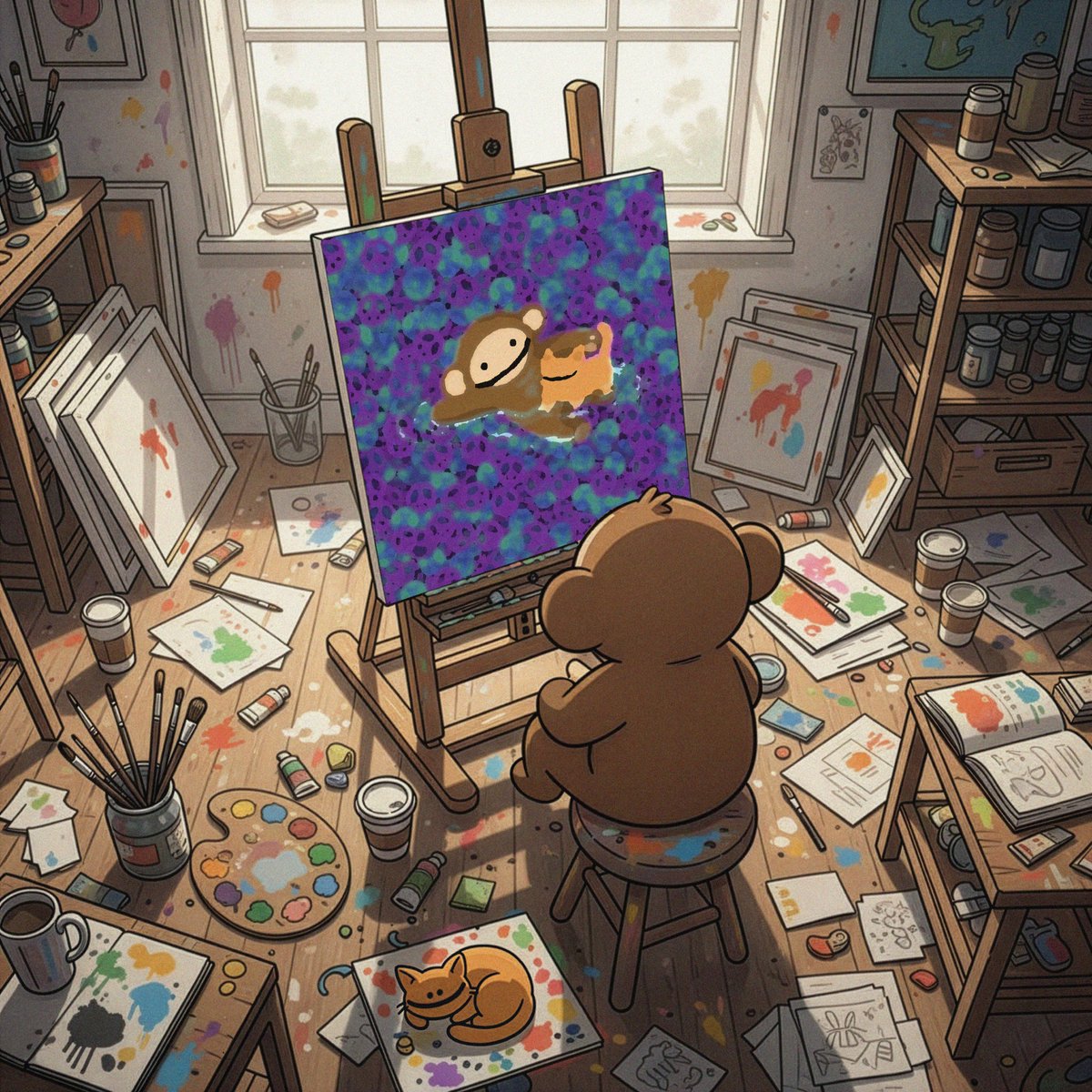 PupsToken's tweet image. Always be creating.