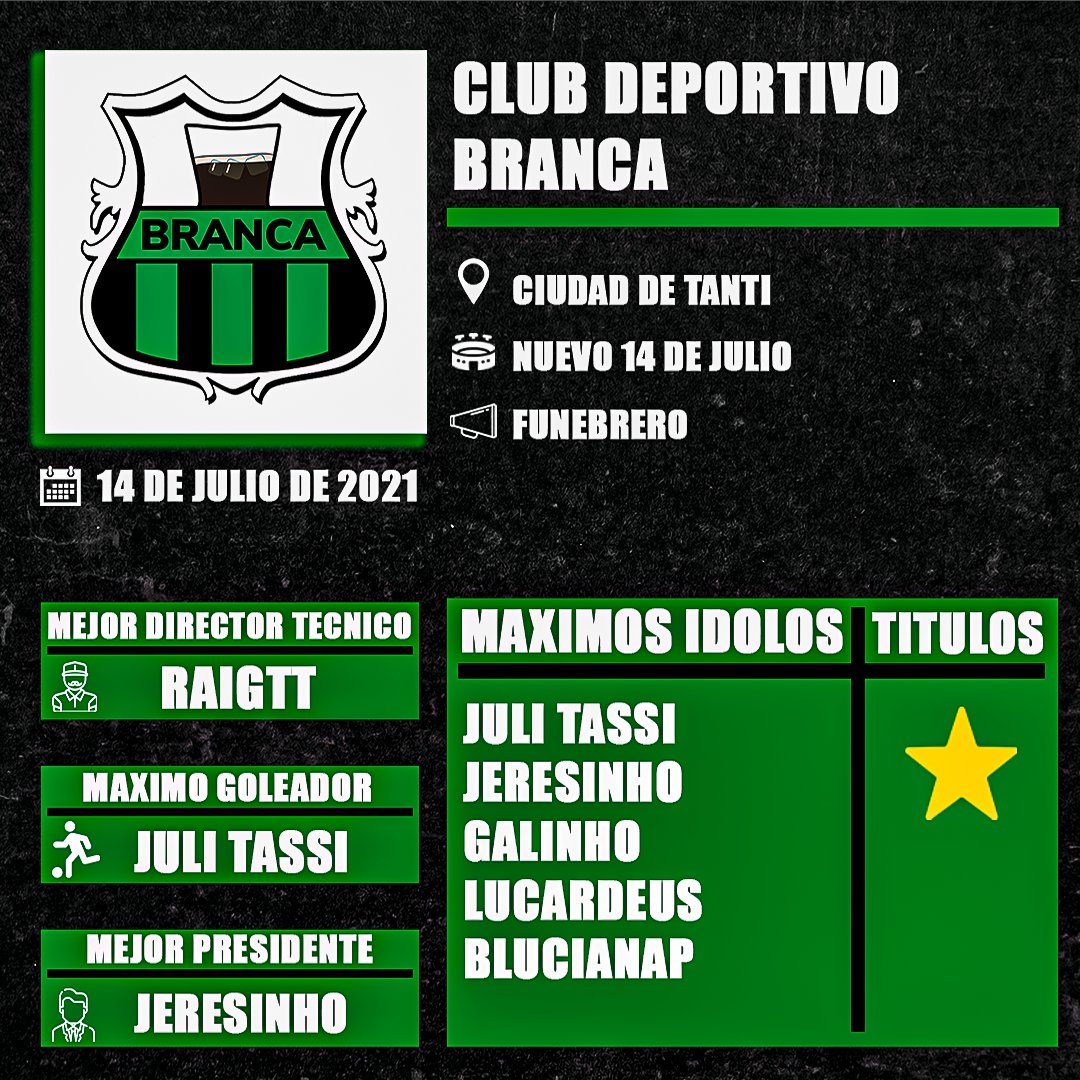 ⚽️ - CLUB DEPORTIVO BRANCA