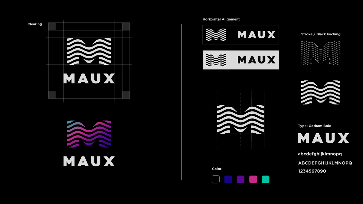 Maux Logo design 

This was a fun project