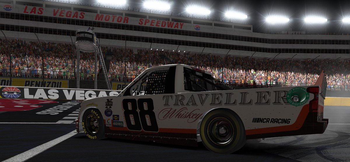 Our fun night of Motorsport continued at <a href="/LVMotorSpeedway/">Las Vegas Motor Speedway</a> in the <a href="/NASCAR_Trucks/">NASCAR CRAFTSMAN Trucks</a> for Race 2.

Driver <a href="/OliverCordell17/">Oliver Cordell</a> takes home the Win in the desert!🏁🏆🎲

Thanks Darrell Howell, <a href="/dgriffinracing/">David Griffin</a> (David Griffin) of <a href="/SRCSimSports/">SRC SimSports</a> &amp; <a href="/monsig64/">Monsig64</a> (Billy Sigmon) of <a href="/DDMiRacing22/">Direct Drive Motorsports</a>!🙏💰🙏