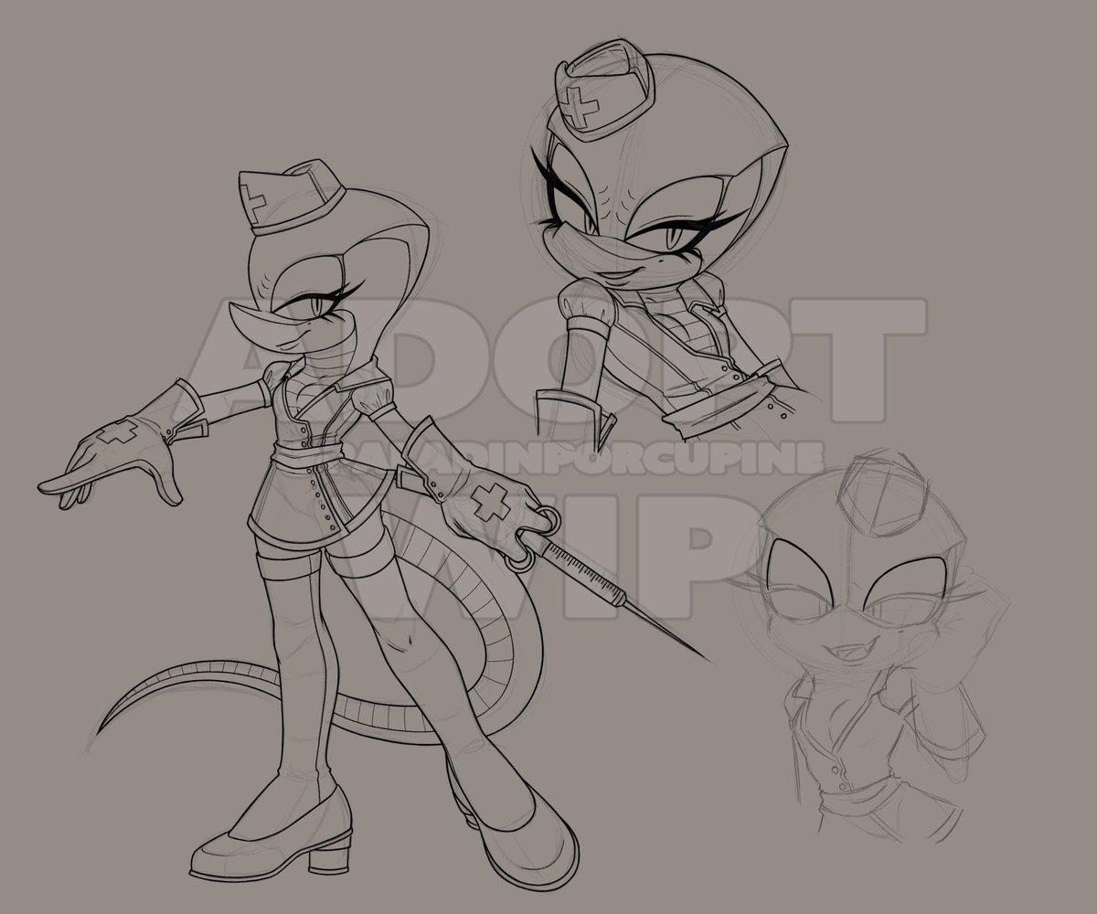 PallyPorcupine's tweet image. Next Adopt WIP I plan on posting tomorrow! Hope to see you guys there! 🐍

#SonicTheHedgehog #Sonicoc #sonicadoptable