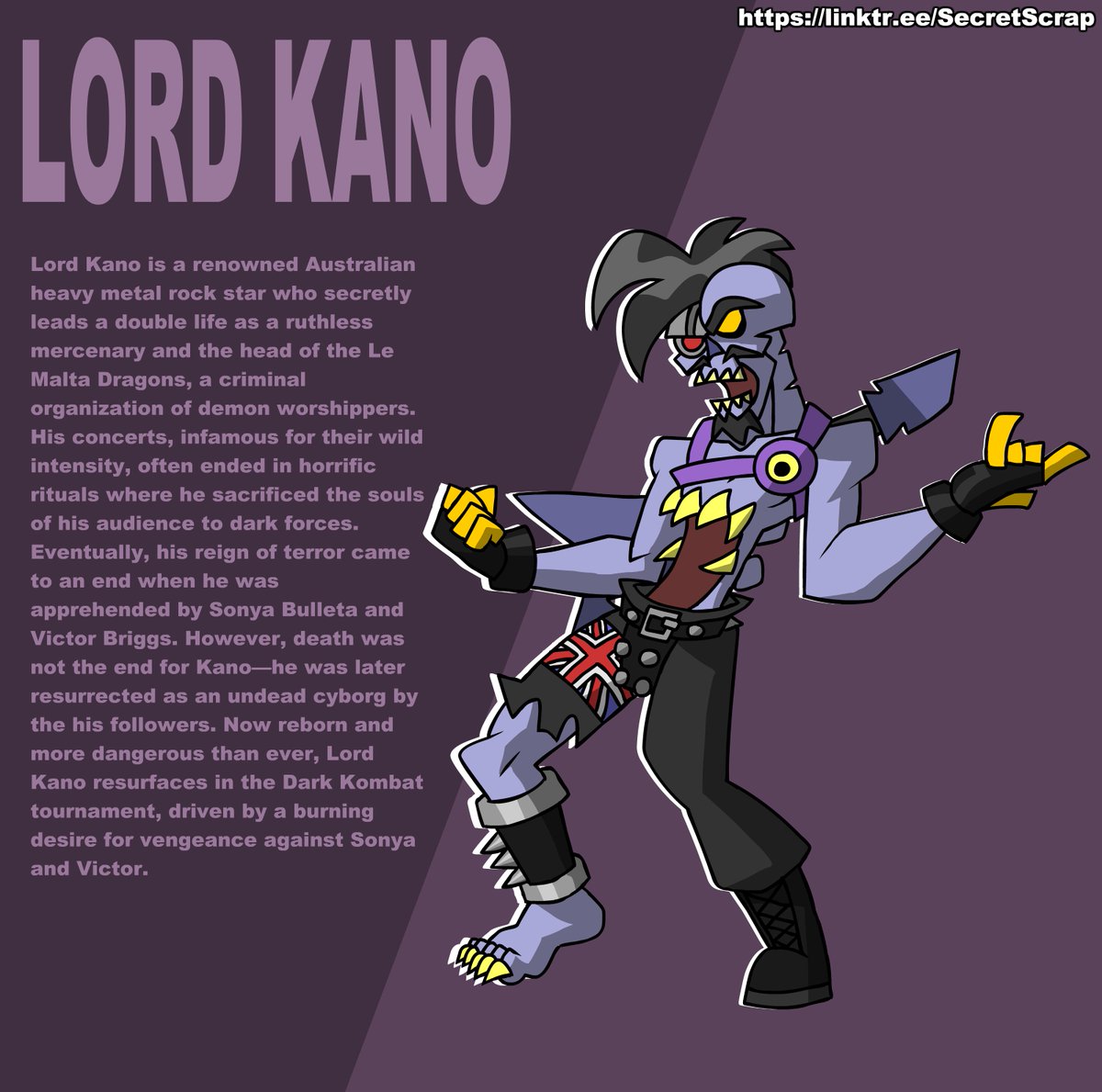 Dark Kombat: Blade Bonnie Hood, Felicia Kang, Victor Briggs and Lord Kano
#MortalKombat #Mortal_Kombat #Darkstalkers #Dark_Stalkers #SonyaBlade #Sonya_Blade #LiuKang #Liu_Kang #JaxBriggs #Jax_Briggs #VictorVonGerdenheim #Victor_Von_Gerdenheim #Kano #LordRaptor #Lord_Raptor