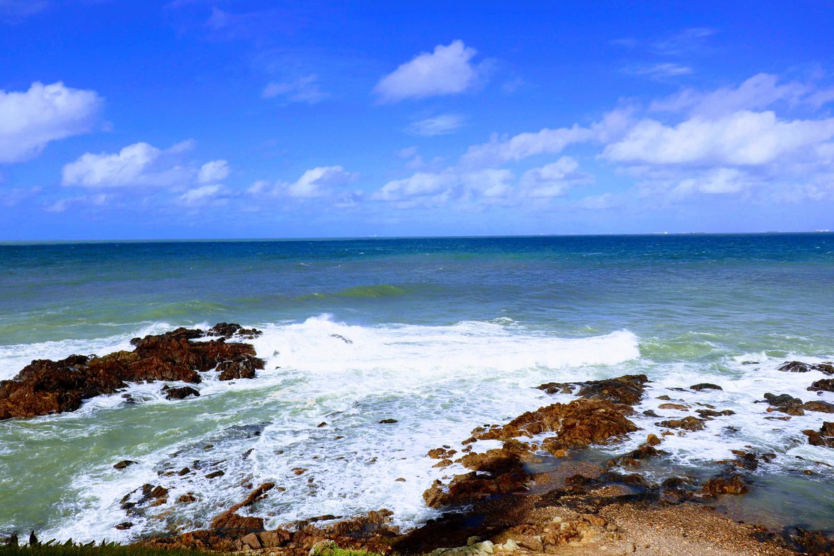 Tem tons de azul que eu só conheço por causa de Salvador.