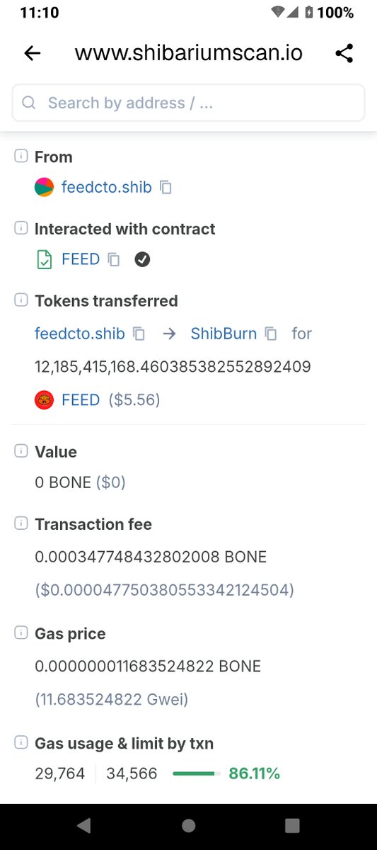 feedcto's tweet image. Burned 12,185,415,168 $FEED now by Japanese cto.
#Shibarium
#FeedOnShibarium