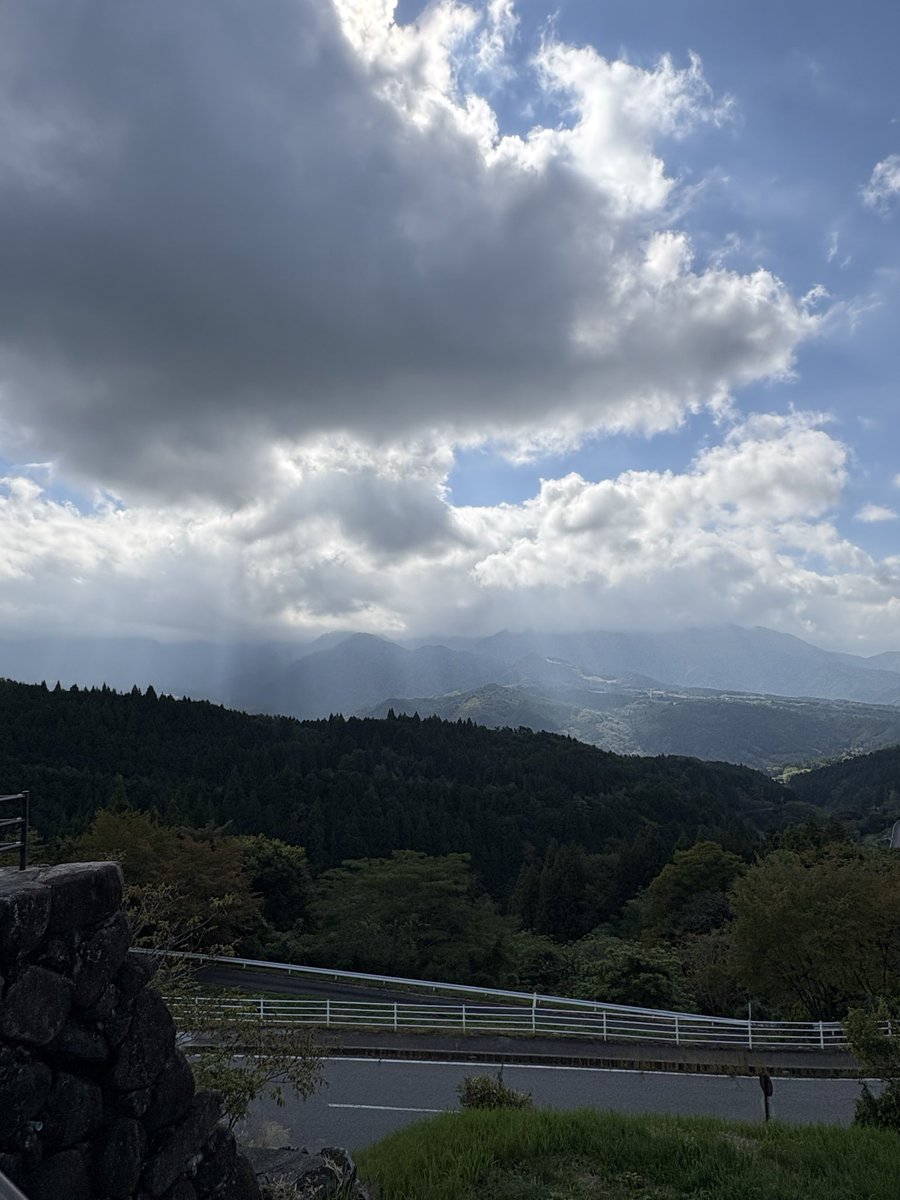 結構登って来た！
金木犀のいい匂いしてて幸せ〜